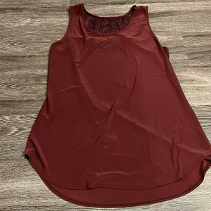 Maroon Versona Tank Top